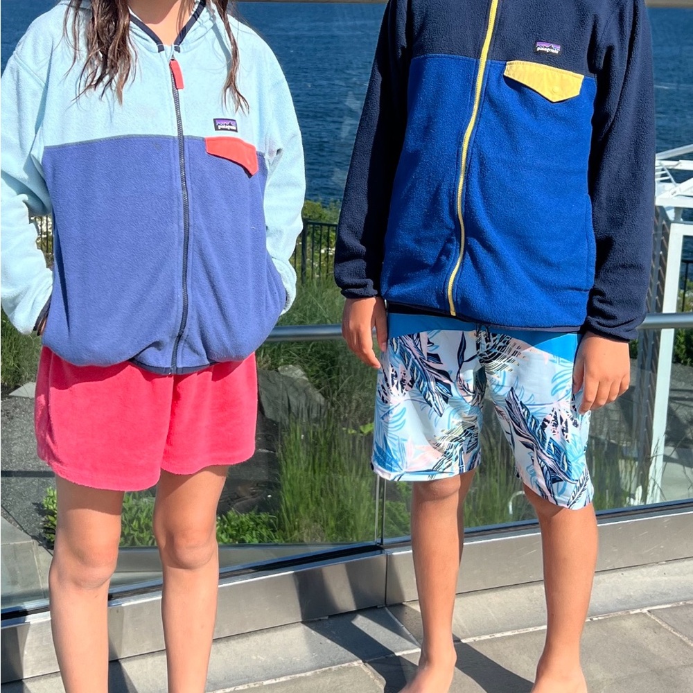 Patagonia Micro D Snap T Kids Fleece size 12